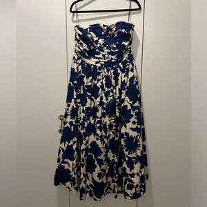 H&M strapless maxi dress